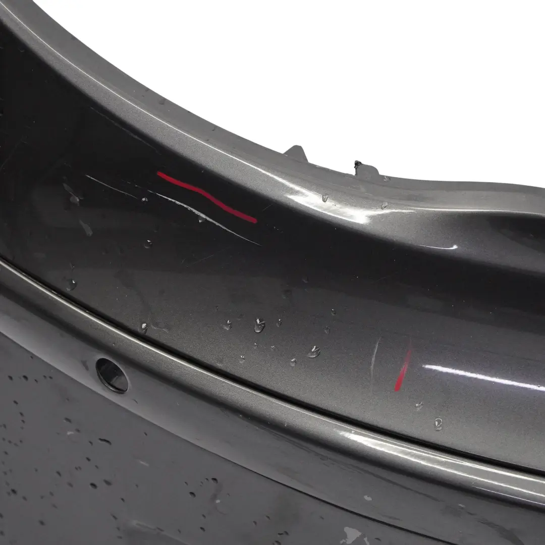 Complete Front Bumper Trim Panel Sparkling Graphite - A22 to BMW E81 E87 LCI with Part number 0035909 BMW E81 E87 LCI Complete Front Bumper Trim Panel Sparkling Graphite - A22 - SKU 0035909-SG - Part number 0035909