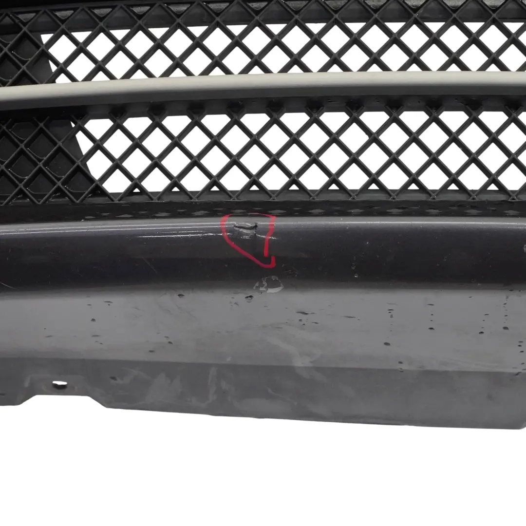 Complete Front Bumper Trim Panel Sparkling Graphite - A22 to BMW E81 E87 LCI with Part number 0035909 BMW E81 E87 LCI Complete Front Bumper Trim Panel Sparkling Graphite - A22 - SKU 0035909-SG - Part number 0035909