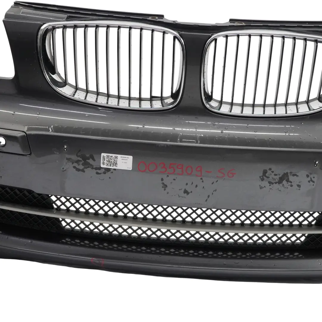 Zderzak Przedni Sparkling Graphite Metalik - A22 do BMW E81 E87 LCI o numerze 0035909 BMW E81 E87 LCI Zderzak Przedni Sparkling Graphite Metalik - A22 - SKU 0035909-SG - Numer Części 0035909