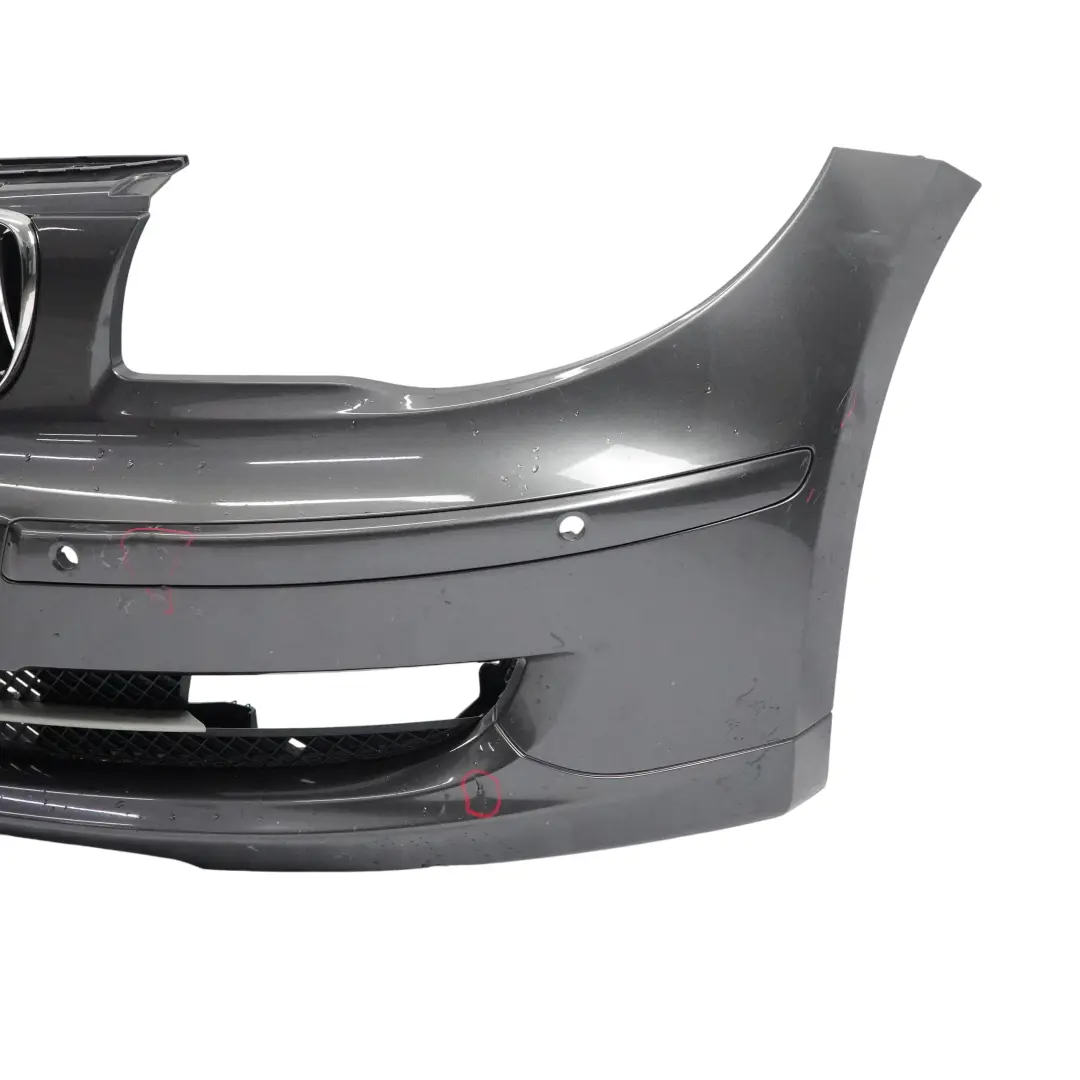 BMW E81 E87 LCI Zderzak Przedni Sparkling Graphite Metalik - A22 - SKU 0035909-SG - Numer Części 0035909