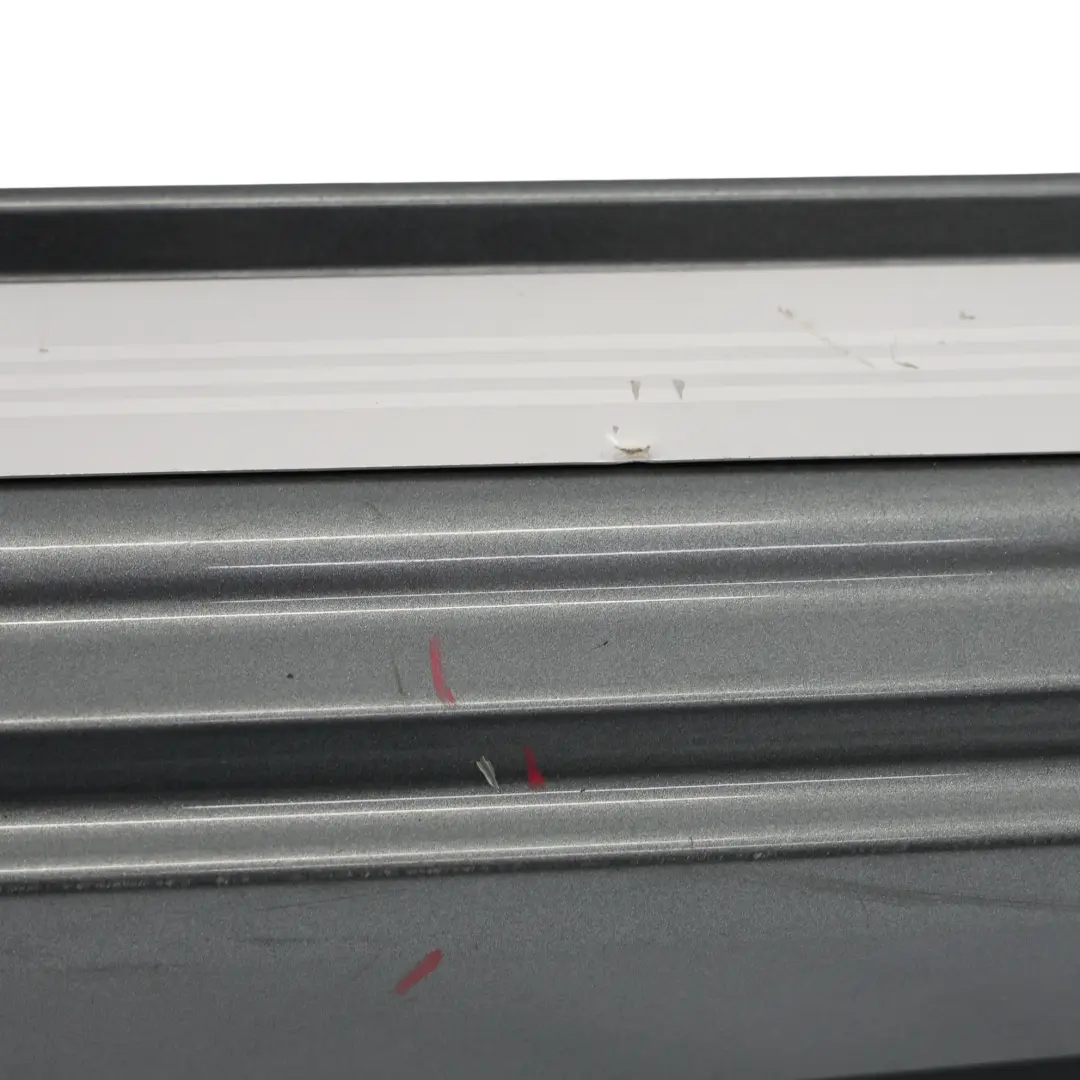 Mini R50 R53 Side Skirt Aerokit Left N/S Sill Trim Dark Silver Metallic - 871 - SKU 0140630-DS - Part number 0140630