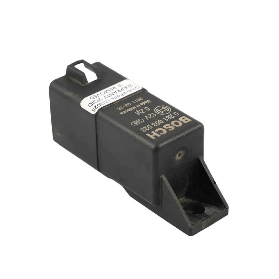 VW Volkswagen Crafter I Module Relais De Préchauffage 07Z907281 - SKU 0281003028 - Numéro de pièce 0281003028