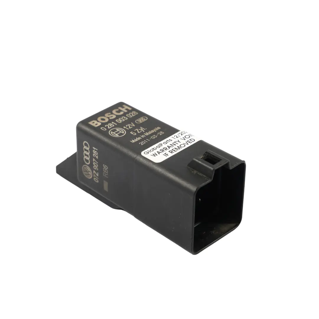 Glow Plug Relay Module Unit 07Z907281 to VW Volkswagen Crafter I with Part number 0281003028 VW Volkswagen Crafter I Glow Plug Relay Module Unit 07Z907281 - SKU 0281003028 - Part number 0281003028