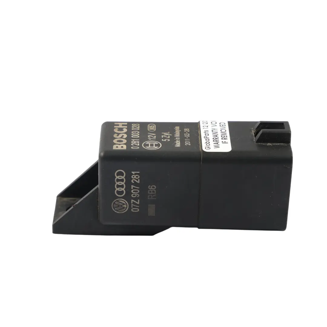 Module Relais De Préchauffage 07Z907281 pour VW Volkswagen Crafter I à propos du numéro de pièce 0281003028 VW Volkswagen Crafter I Module Relais De Préchauffage 07Z907281 - SKU 0281003028 - Numéro de pièce 0281003028