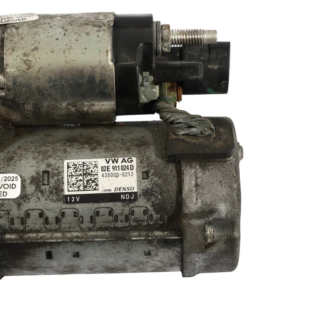 Démarreur Moteur Start Stop Denso pour Volkswagen Golf Mk7 Audi A3 8V à propos du numéro de pièce 02E911024D Volkswagen Golf Mk7 Audi A3 8V Démarreur Moteur Start Stop Denso - SKU 02E911024D - Numéro de pièce 02E911024D