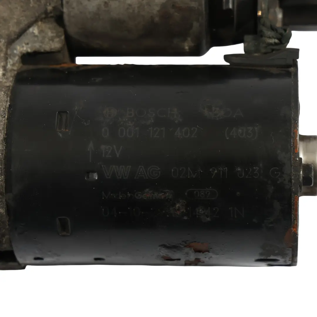 1K 2.0 TFSI BWA Motor de arranque para VW Volkswagen Golf con número de pieza 02M911023G VW Volkswagen Golf 1K 2.0 TFSI BWA Motor de arranque - SKU 02M911023G - Número de pieza 02M911023G