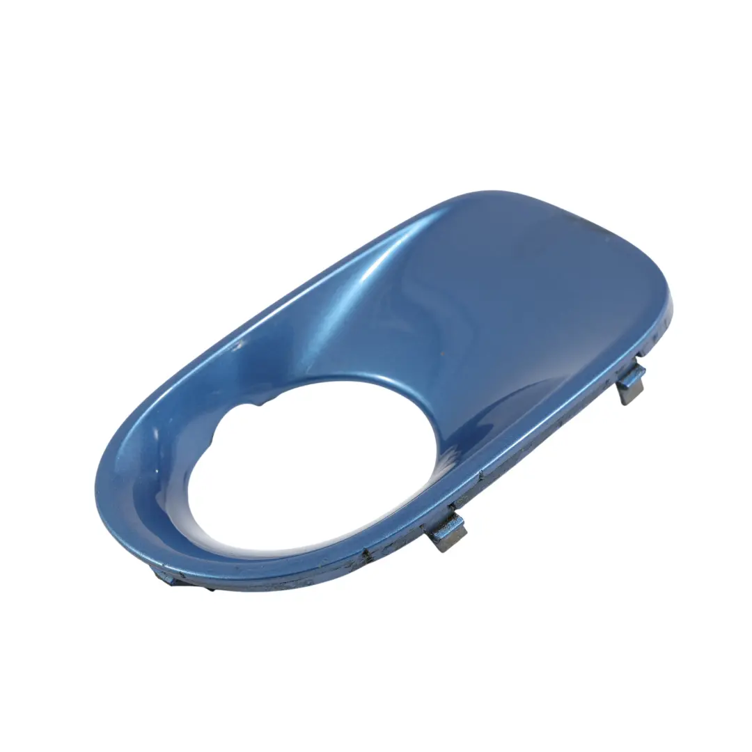 Front Bumper Cover Fog Lamp Trim Left N/S Estoril Blue - 335 to BMW X5 E53 with Part number 0301729 BMW X5 E53 Front Bumper Cover Fog Lamp Trim Left N/S Estoril Blue - 335 - SKU 0301729-EST - Part number 0301729