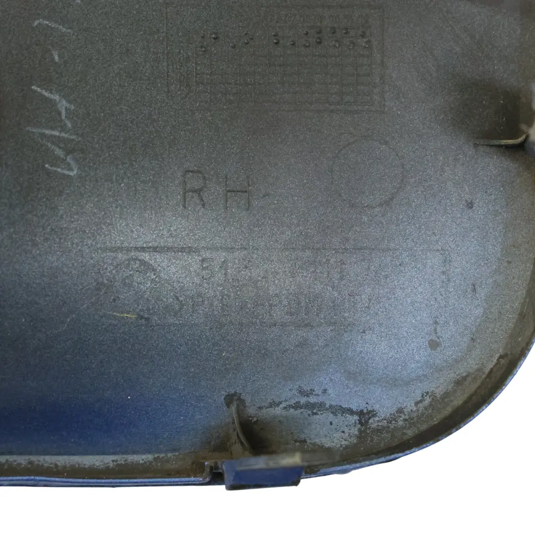 BMW X5 E53 Cache Pare-Chocs Avant Droit Enjolivur Feu Bleu Estoril - 335 - SKU 0301730-EST - Numéro de pièce 0301730