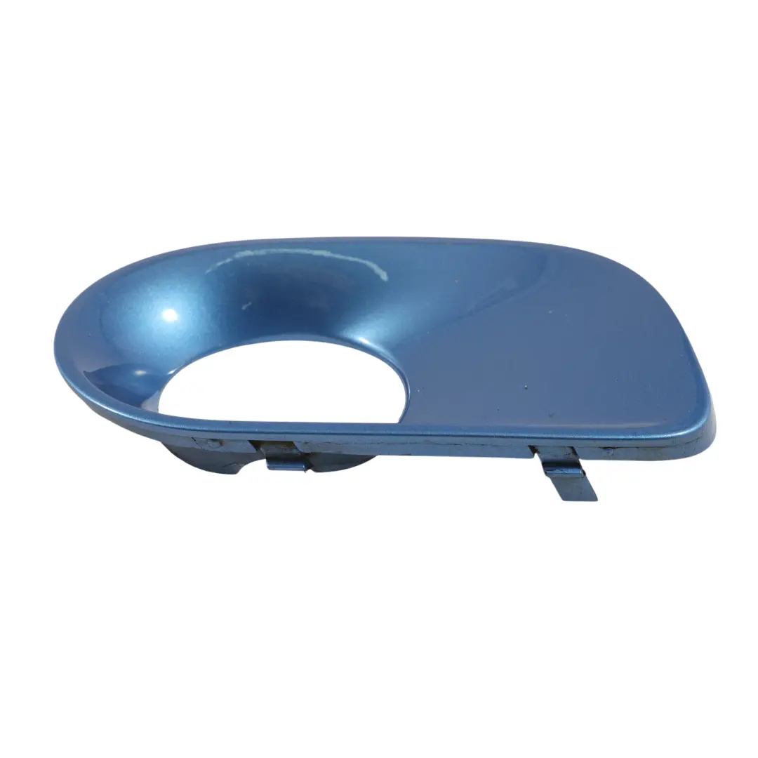 Front Bumper Cover Fog Lamp Trim Right O/S Estoril Blue - 335 to BMW X5 E53 with Part number 0301730 BMW X5 E53 Front Bumper Cover Fog Lamp Trim Right O/S Estoril Blue - 335 - SKU 0301730-EST - Part number 0301730