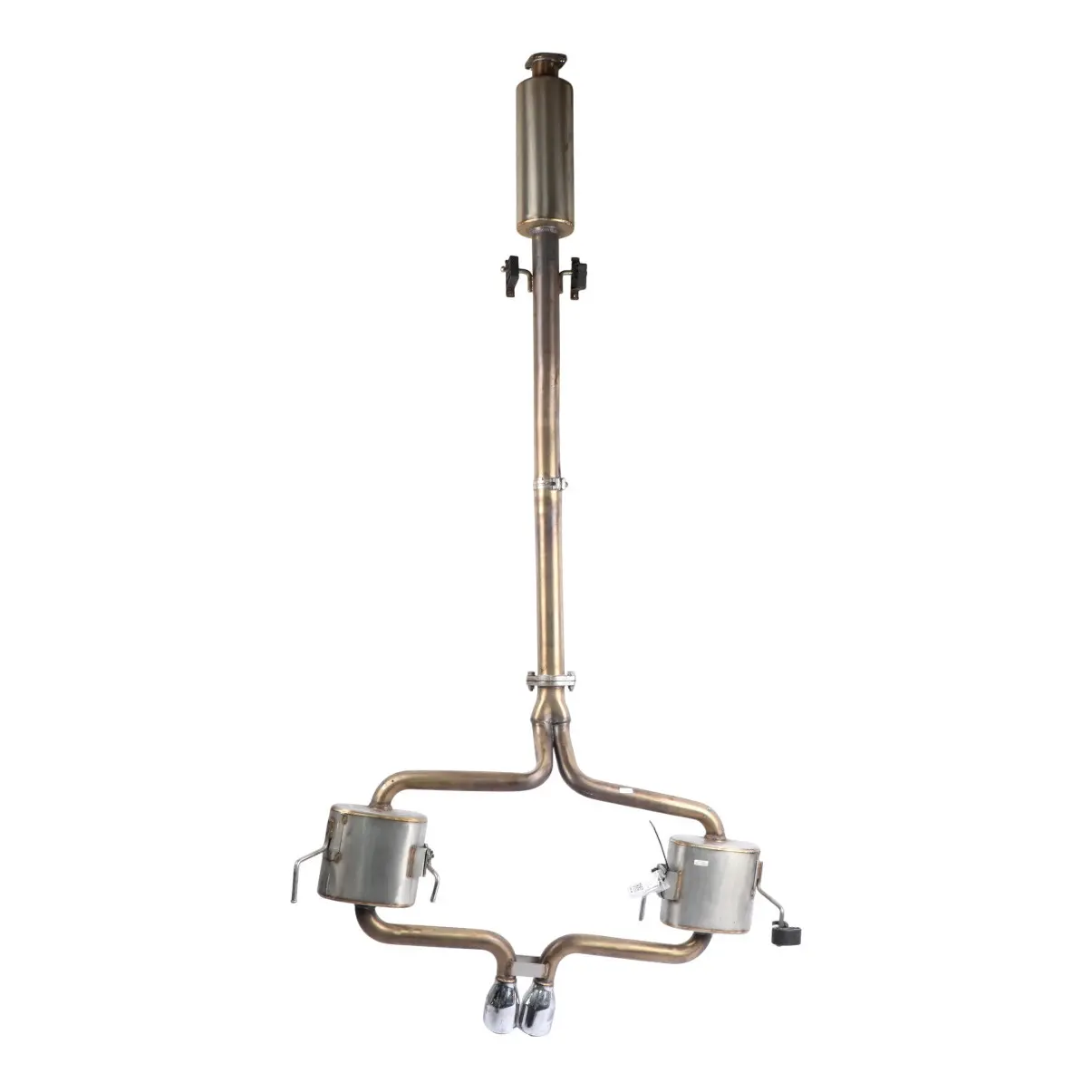 Mini R53 JCW Cooper S Exhaust System Rear Silencer Back Box Muffler 0301875