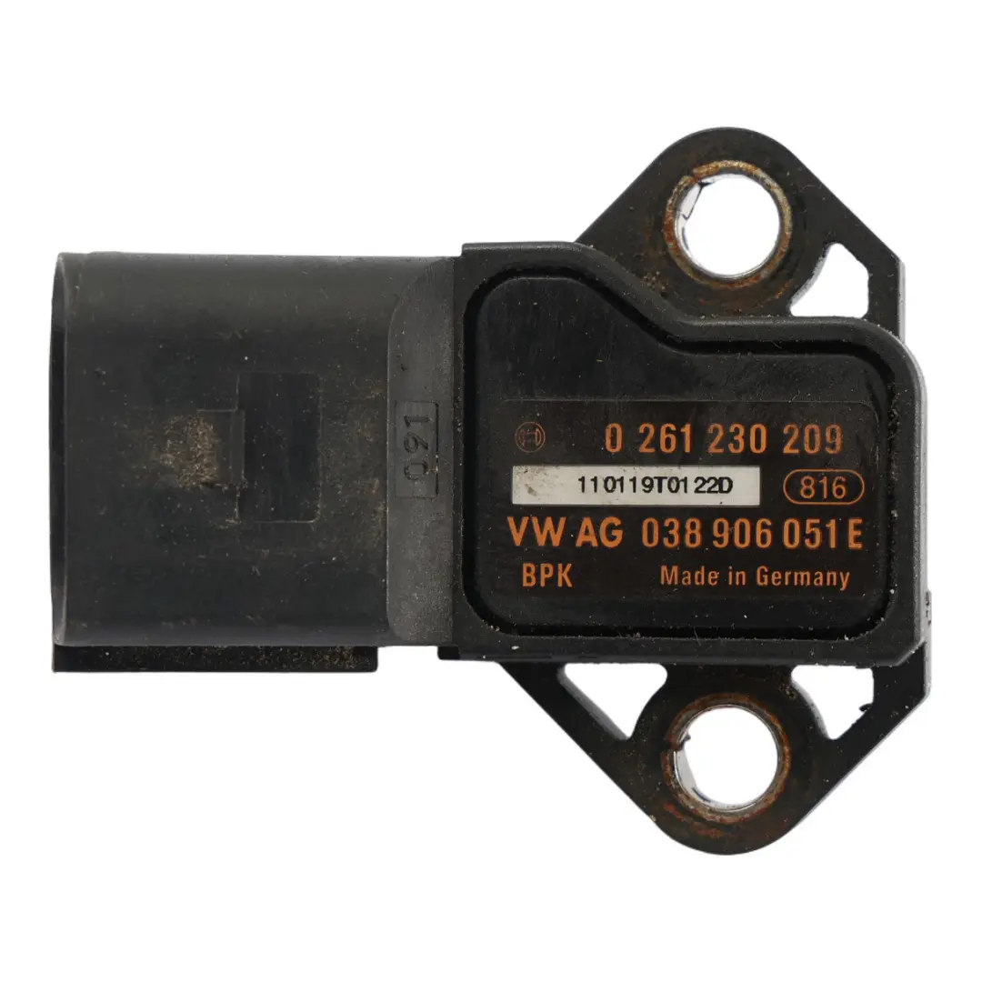Audi A5 8F A6 C7 MAP Sensor Presión Sobrealimentación - SKU 038906051E - Número de pieza 038906051E