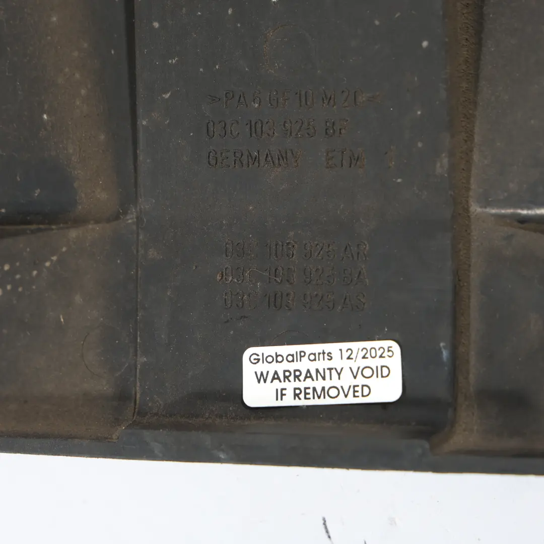 Mk6 Motor Tapa Panel Embellecedor 1.4 TSI Gasolina para Volkswagen Golf con número de pieza 03C103925BF Volkswagen Golf Mk6 Motor Tapa Panel Embellecedor 1.4 TSI Gasolina - SKU 03C103925BF - Número de pieza 03C103925BF