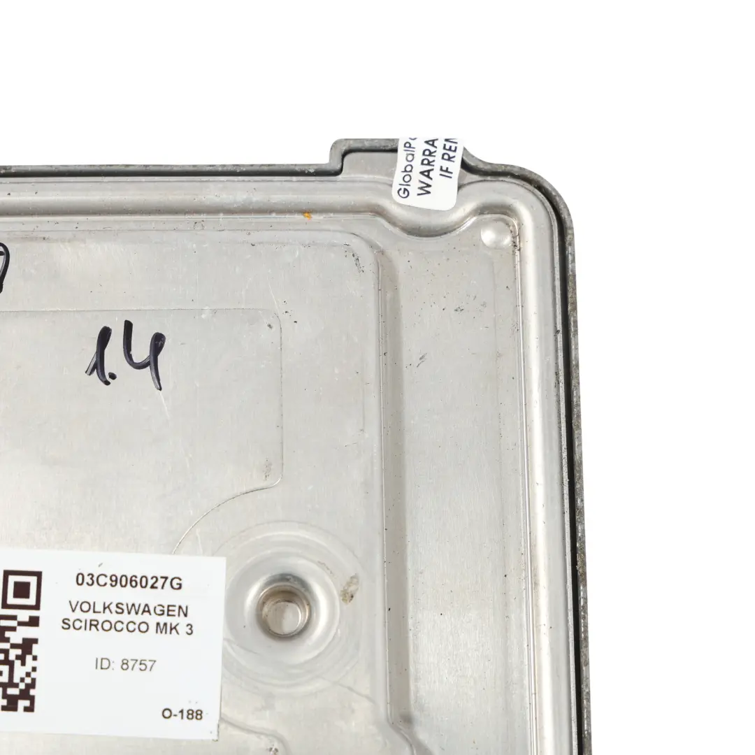 Mk3 1.4 TSI CAVD Engine Control ECU Kit Automatic to Volkswagen Scirocco with Part number 03C906027G Volkswagen Scirocco Mk3 1.4 TSI CAVD Engine Control ECU Kit Automatic - SKU 03C906027G - Part number 03C906027G