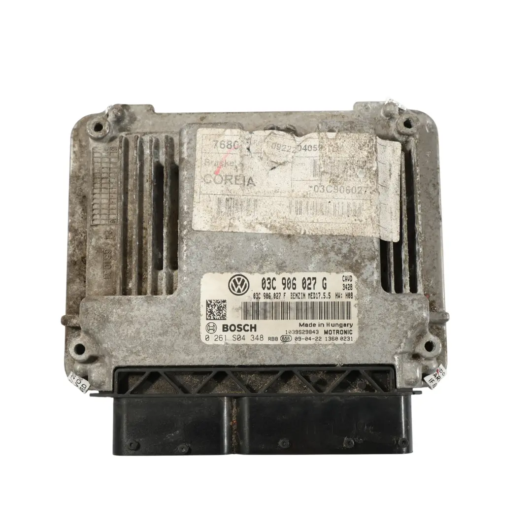 Mk3 1.4 TSI CAVD Kit ECU Control Motor Automático para Volkswagen Scirocco con número de pieza 03C906027G Volkswagen Scirocco Mk3 1.4 TSI CAVD Kit ECU Control Motor Automático - SKU 03C906027G - Número de pieza 03C906027G