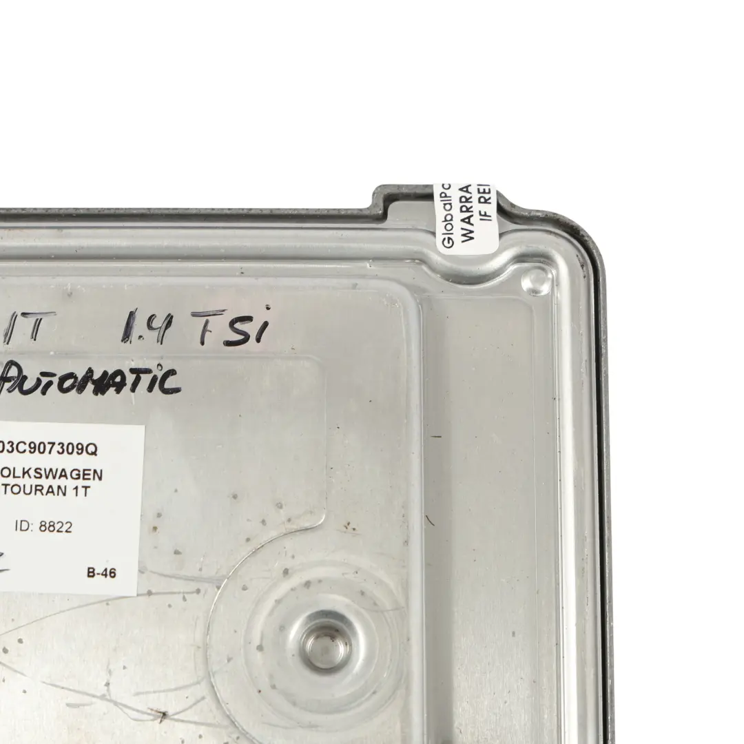 CTHC 140HP Engine ECU Automatic to Volkswagen Touran 1T 1.4 TSI with Part number 03C907309Q Volkswagen Touran 1T 1.4 TSI CTHC 140HP Engine ECU Automatic - SKU 03C907309Q - Part number 03C907309Q