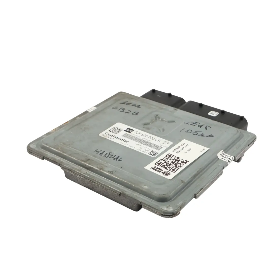 Seat Leon 1P 1.2 TSI CBZB 105HP Modulo Controllo Motore ECU Manuale - SKU 03F906070CH - Numero di parte 03F906070CH