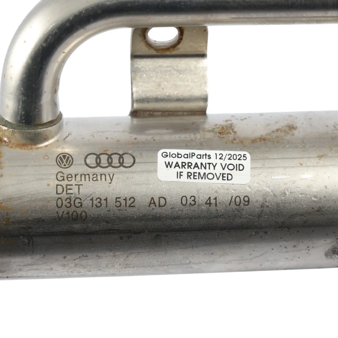 Exhaust Gas Recirculation Cooler 1.9 TDI BLS Diesel to Audi A3 8P EGR with Part number 03G131512AD Audi A3 8P EGR Exhaust Gas Recirculation Cooler 1.9 TDI BLS Diesel - SKU 03G131512AD-1 - Part number 03G131512AD
