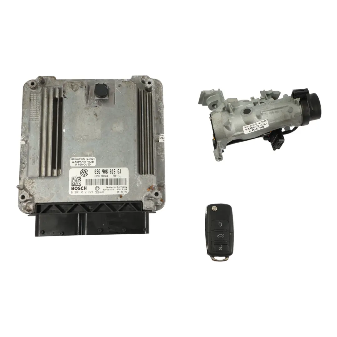 Volkswagen Golf V 1K 2.0 SDI BDK 75HP Kit ECU Control Motor Manual - SKU 03G906016GJ-1 - Número de pieza 03G906016GJ