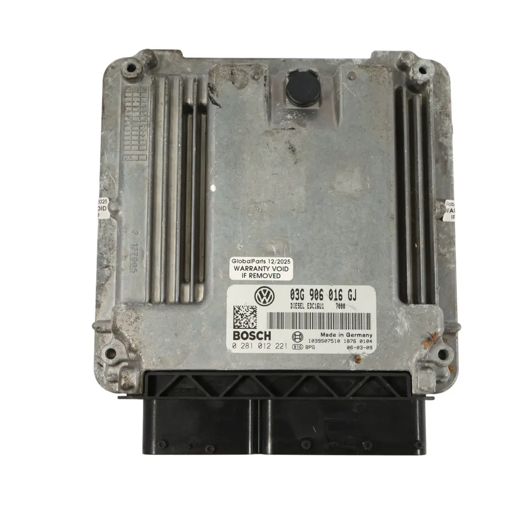 1K 2.0 SDI BDK 75HP Kit Controllo Motore Manuale per Volkswagen Golf V con numero di parte 03G906016GJ Volkswagen Golf V 1K 2.0 SDI BDK 75HP Kit Controllo Motore Manuale - SKU 03G906016GJ-1 - Numero di parte 03G906016GJ