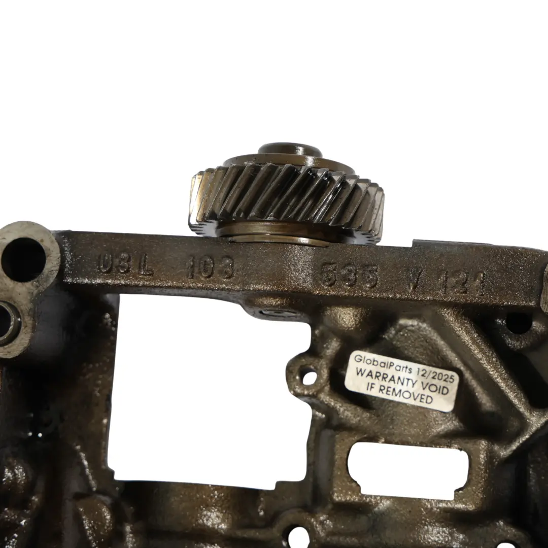 Audi A5 8T Diesel CAHA Carcasa Soporte Eje Equilibrado Bomba Aceite - SKU 03L103535V - Número de pieza 03L103535V