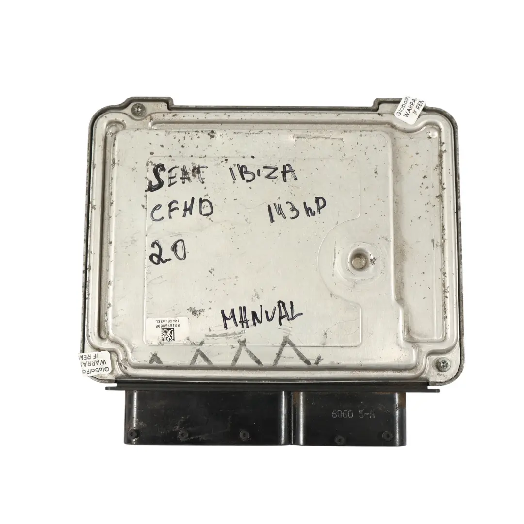 Seat Ibiza 6J IV Mk4 2.0 TDI CFHD Jednostka Sterująca Silnikiem ECU - SKU 03L906018CR - Numer Części 03L906018CR