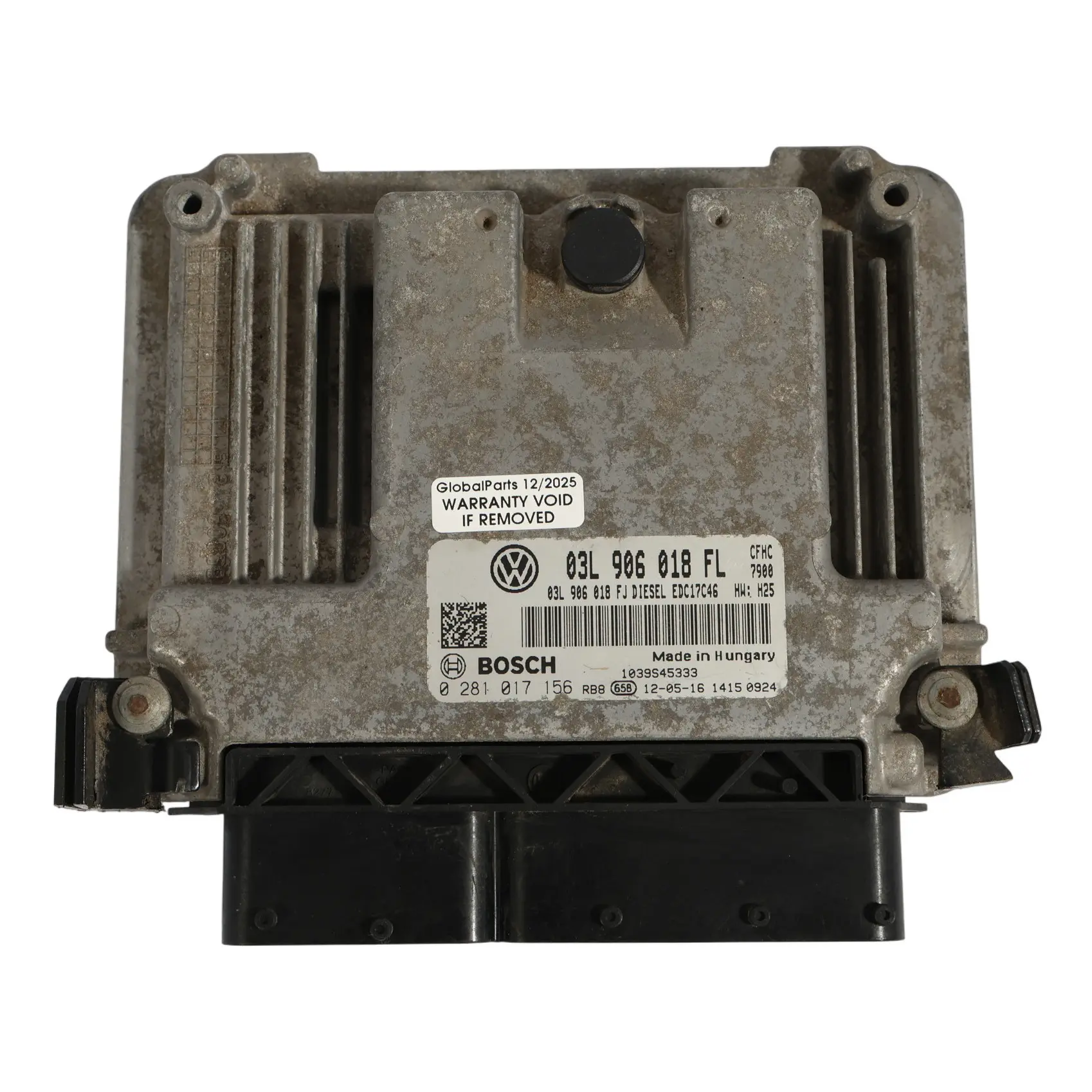 Seat Altea MK1 2.0 TDI CFHC 140HP Calculateur Moteur ECU 03L906018FL Manuel