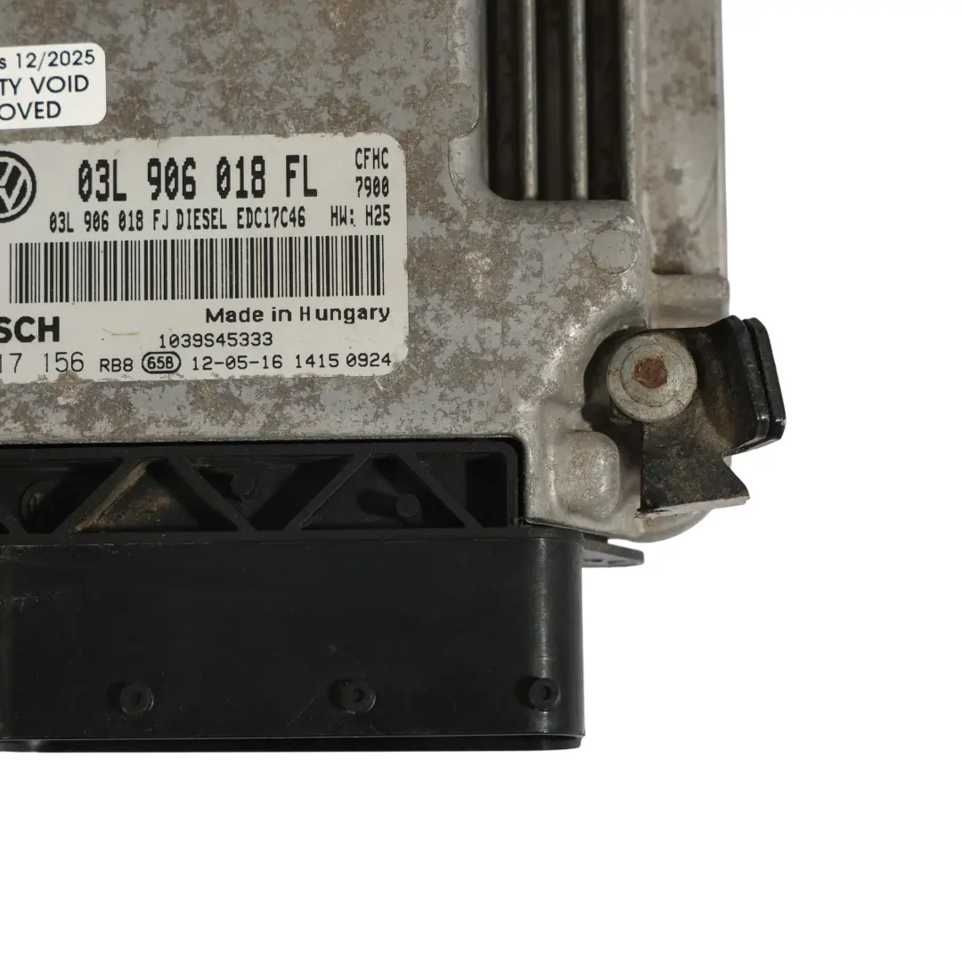 Seat Altea MK1 2.0 TDI CFHC 140HP Calculateur Moteur ECU Manuel - SKU 03L906018FL - Numéro de pièce 03L906018FL