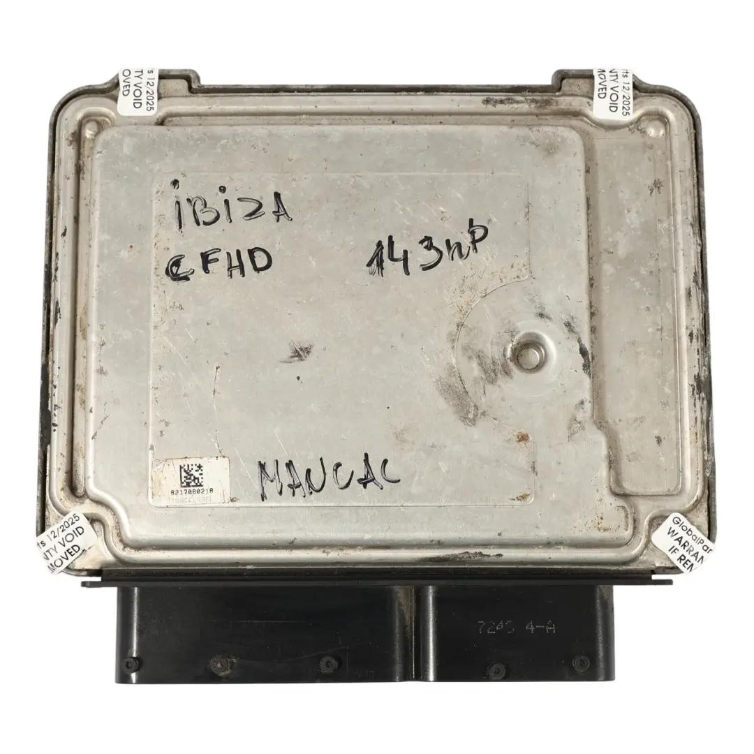 6J IV 2.0 TDI CFHD 143HP Engine Control ECU Manual to Seat Ibiza with Part number 03L906018KR Seat Ibiza 6J IV 2.0 TDI CFHD 143HP Engine Control ECU Manual - SKU 03L906018KR-1 - Part number 03L906018KR