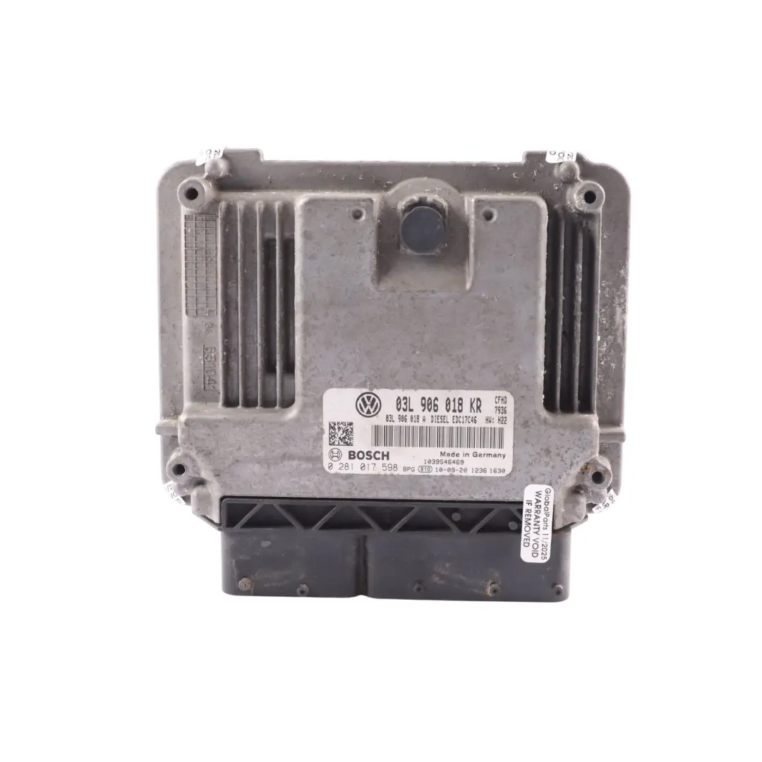 6J IV FR 2.0 TDI CFHD 143HP Engine Control ECU Kit Manual to Seat Ibiza with Part number 03L906018KR Seat Ibiza 6J IV FR 2.0 TDI CFHD 143HP Engine Control ECU Kit Manual - SKU 03L906018KR - Part number 03L906018KR