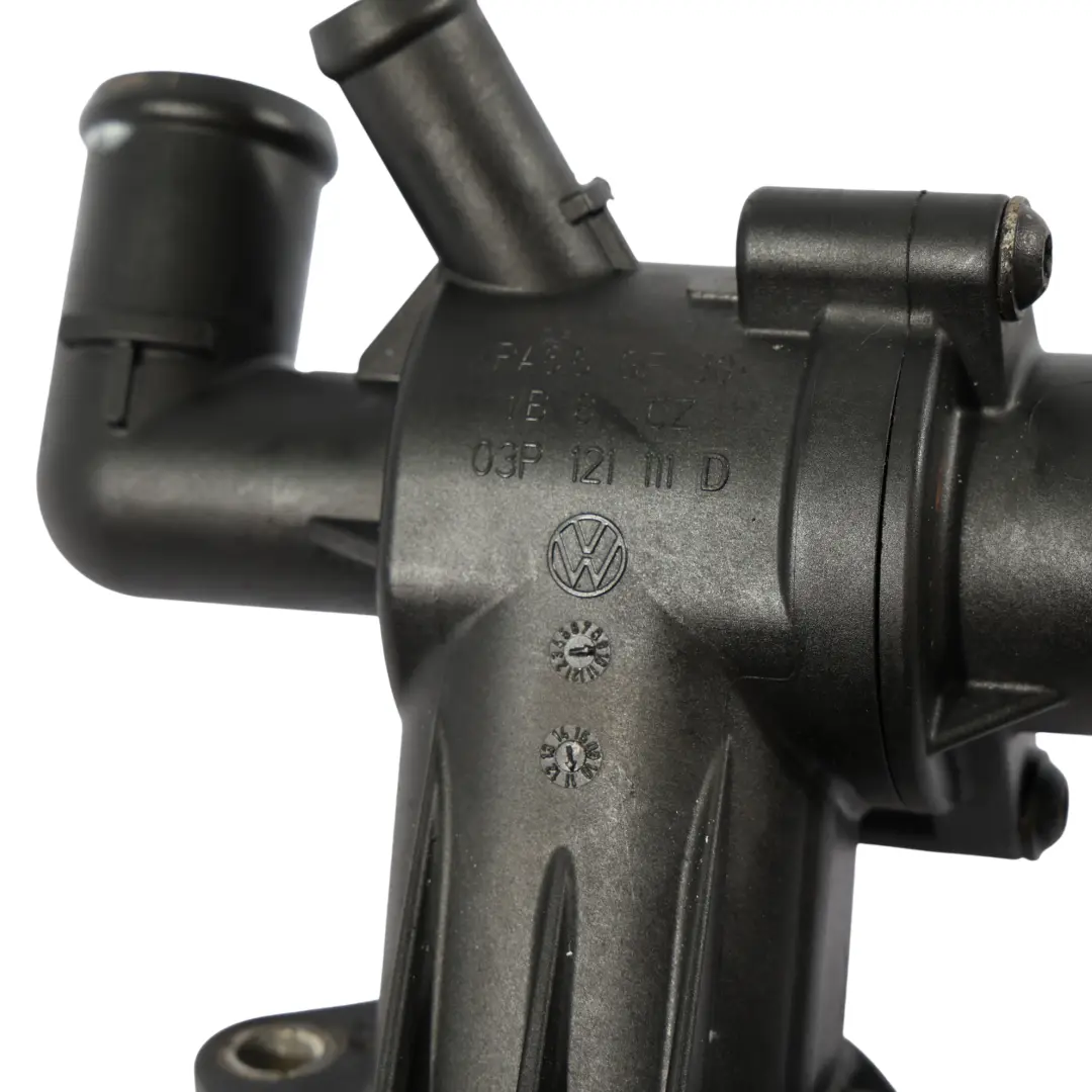 Seat Ibiza 6J CFWA Diesel Engine Thermostat Housing Cover - SKU 03P121111D - Part number 03P121111D