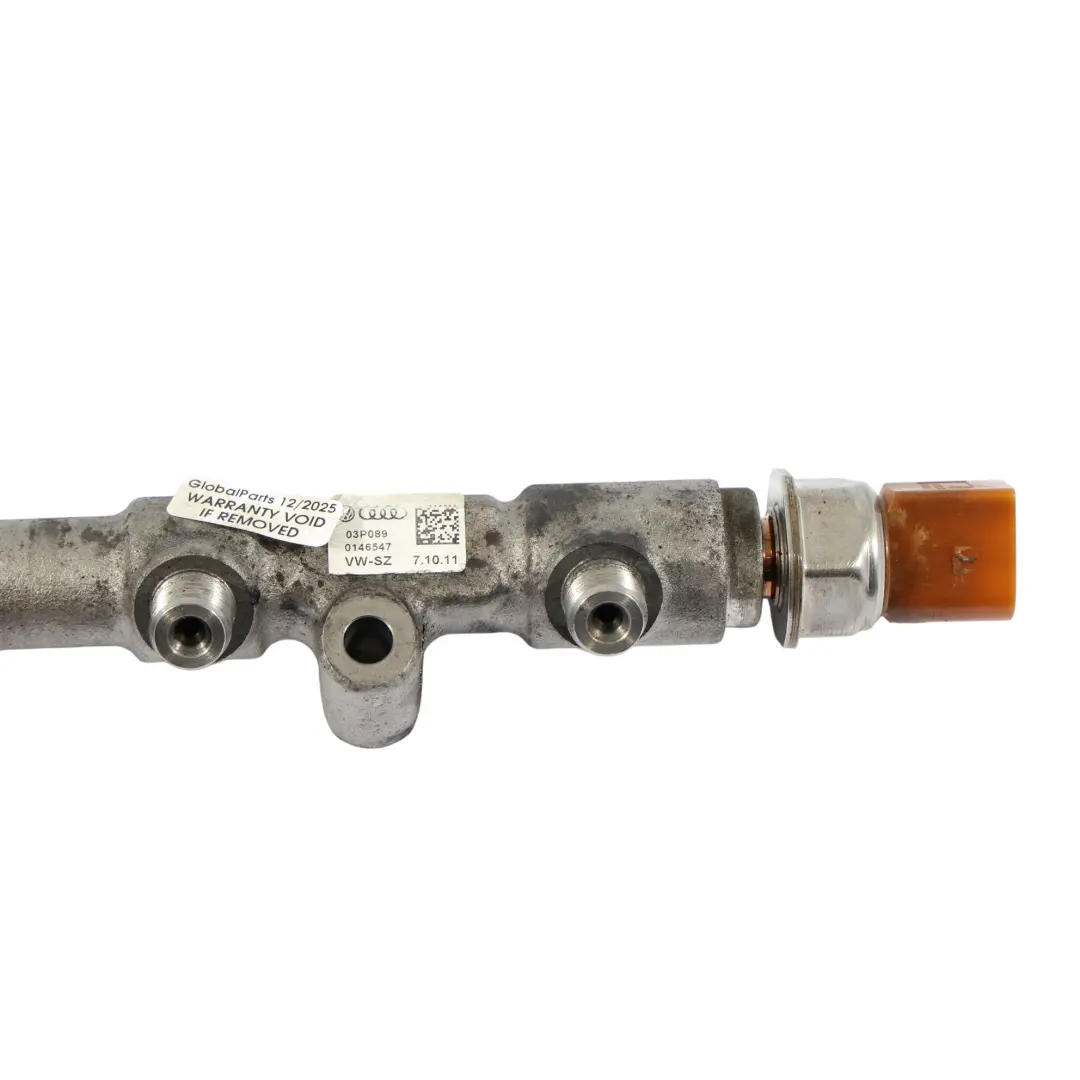6J CFWA Motor Diesel Inyección Alta Presión Fuel Rail para Seat Ibiza con número de pieza 03P130089 Seat Ibiza 6J CFWA Motor Diesel Inyección Alta Presión Fuel Rail - SKU 03P130089 - Número de pieza 03P130089