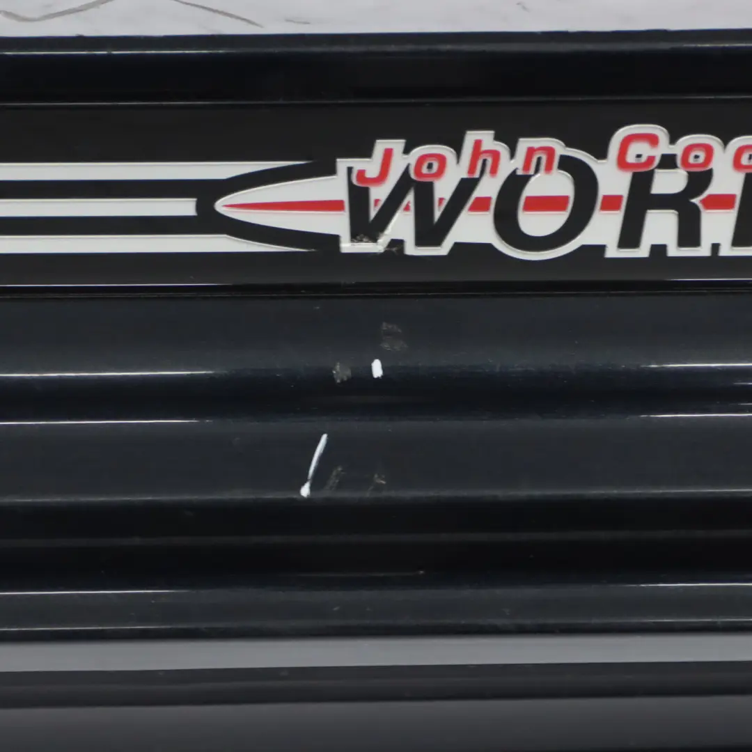 Mini R56 R57 Side Skirt JCW Door Sill Trim Left N/S Astro Black Metallic - A25 - SKU 0404115-ASB - Part number 0404115