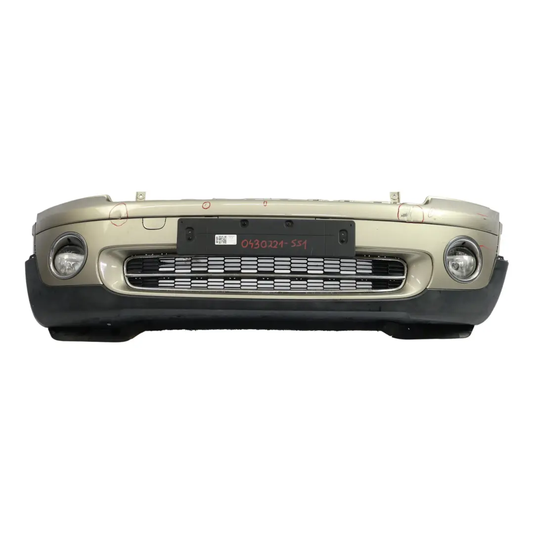 Mini R55 R56 Parachoques Delantero Completo Embellecedor Sparkling Silver - A60 - SKU 0430221-SS1 - Número de pieza 0430221