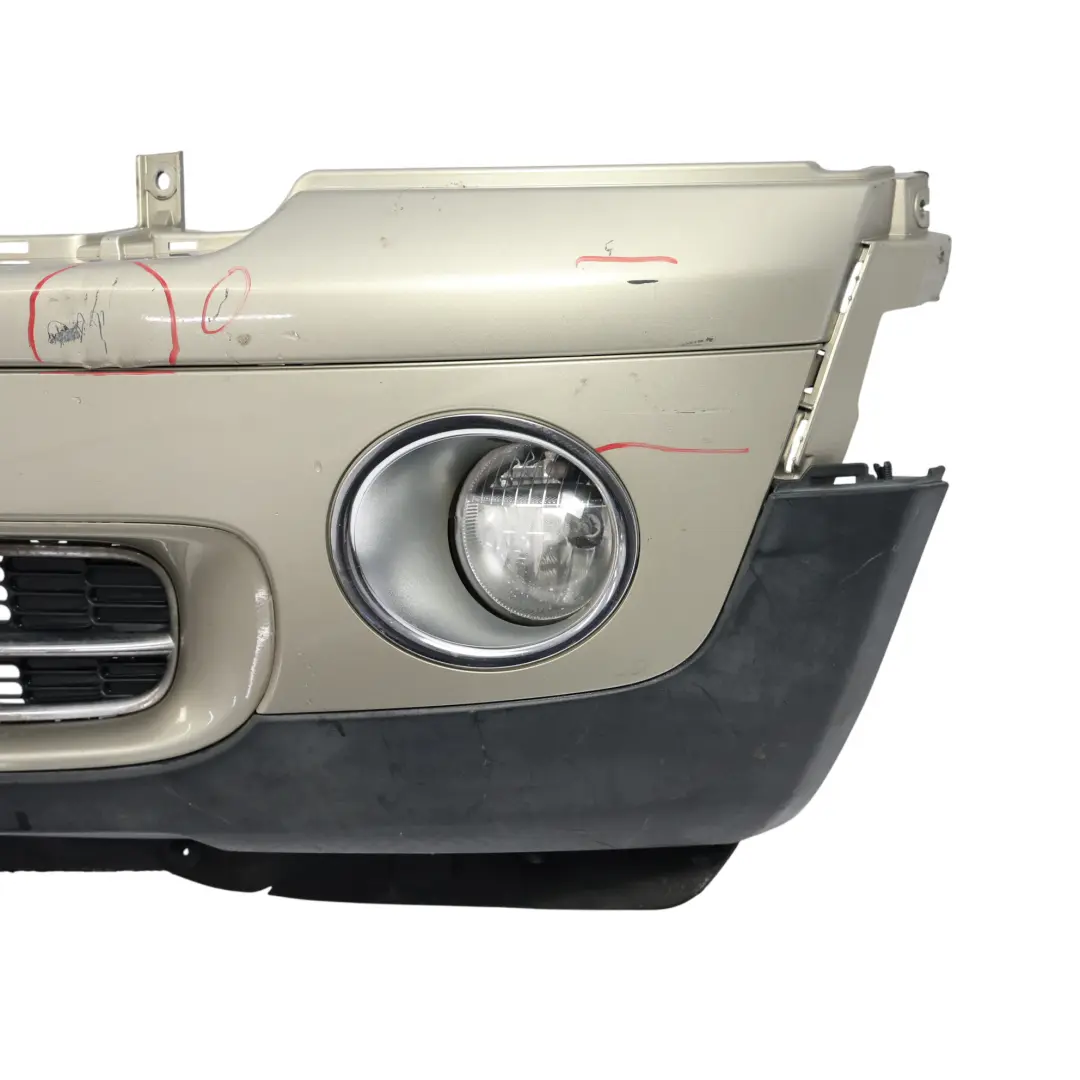 Mini R55 R56 Frontstoßstange Komplett Zierleiste Sparkling Silver Metallic - A60 - SKU 0430221-SS1 - Teilenummer 0430221