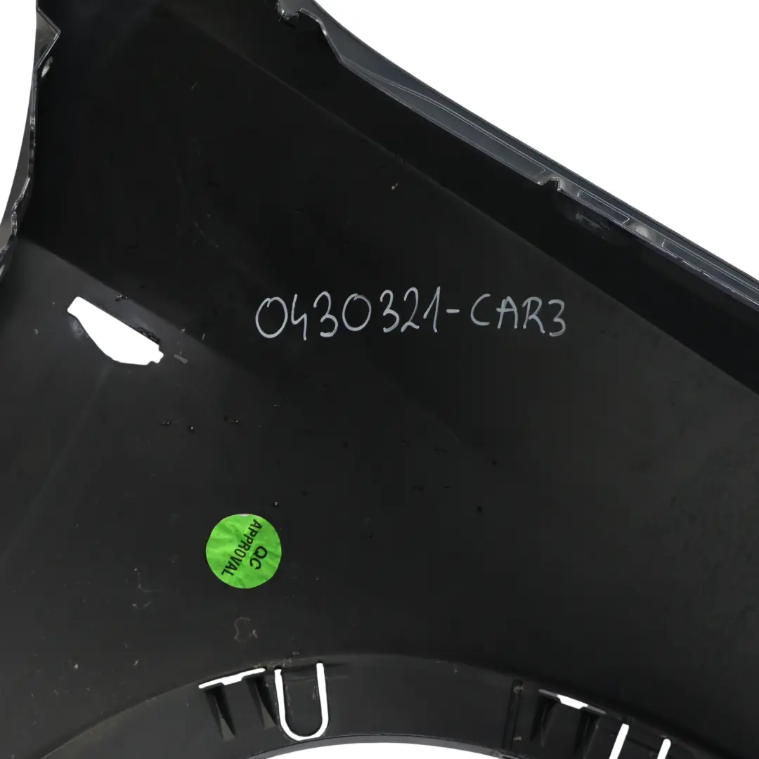 Blotnik Lewy Przedni Carbonschwarz Czarny Metalik - 416 do BMW X5 E70 o numerze 0430321 BMW X5 E70 Blotnik Lewy Przedni Carbonschwarz Czarny Metalik - 416 - SKU 0430321-CAR3 - Numer Części 0430321