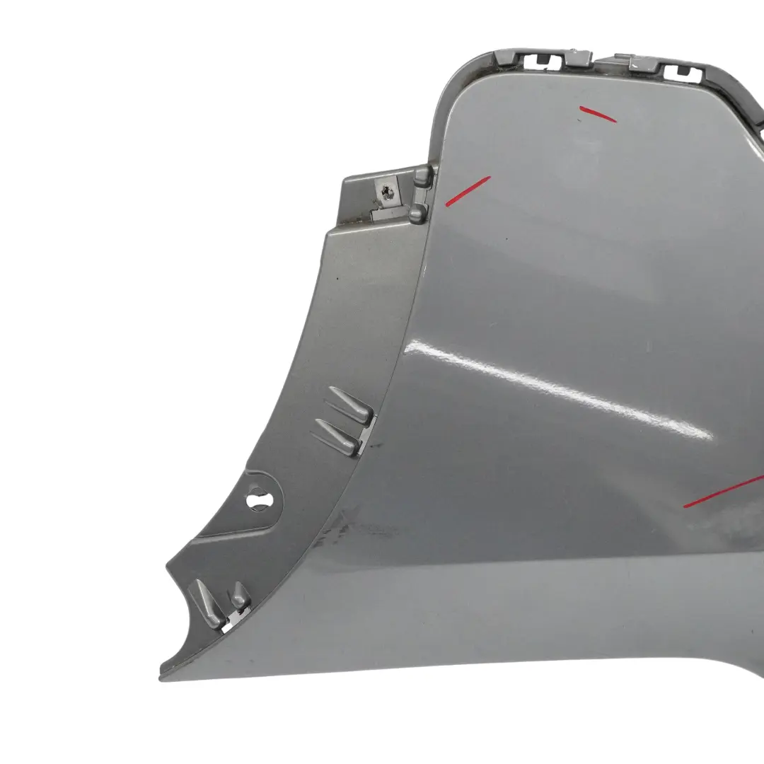 BMW X5 E70 Stoßfänger Seitenverkleidung Hinten Rechts Spacegrau - A52 - SKU 0430328-SCG - Teilenummer 0430328