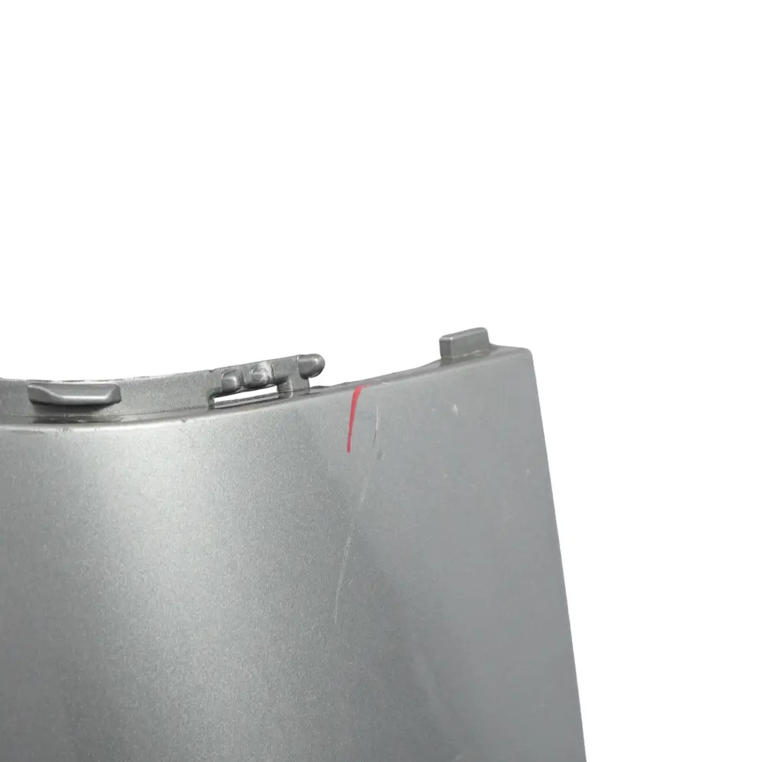 BMW X5 E70 Parachoques Trasero Derecho Esquina Tapa Lateral Spacegrau Gris - A52 - SKU 0430328-SCG - Número de pieza 0430328