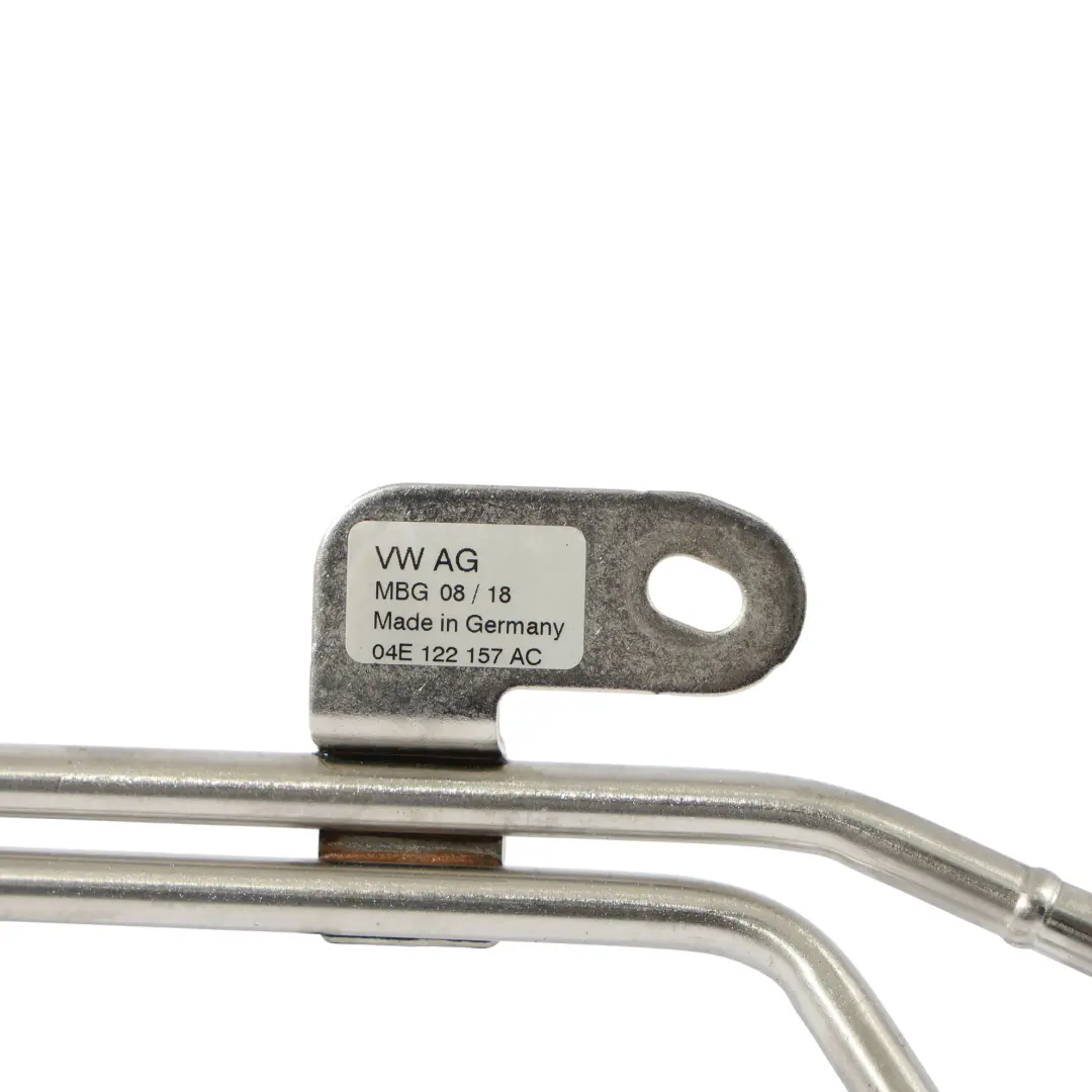 Coolant Pipe Hose Line Tube 1.4 TFSI 04E122157CA to Audi A4 B9 Turbo Charger with Part number 04E122157AC Audi A4 B9 Turbo Charger Coolant Pipe Hose Line Tube 1.4 TFSI 04E122157CA - SKU 04E122157AC - Part number 04E122157AC
