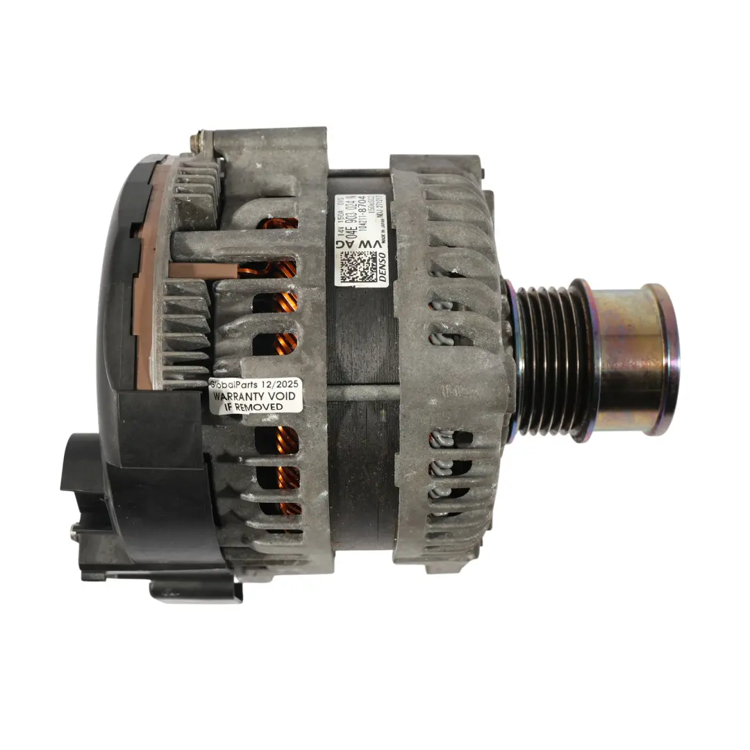 Alternatore Generatore Denso 1.4 TFSI Benzina per Audi A4 B9 VW Polo 5 con numero di parte 04E903024N Audi A4 B9 VW Polo 5 Alternatore Generatore Denso 1.4 TFSI Benzina - SKU 04E903024N - Numero di parte 04E903024N