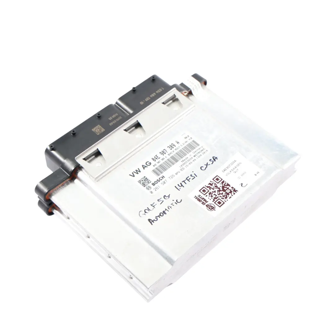 CXSA Unidad Control Motor ECU Automático para Volkswagen Golf Mk7 1.4 TSI con número de pieza 04E907309A Volkswagen Golf Mk7 1.4 TSI CXSA Unidad Control Motor ECU Automático - SKU 04E907309A - Número de pieza 04E907309A