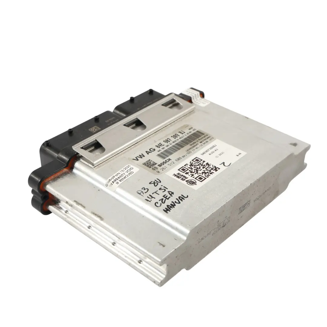 CZEA Modulo Di Controllo Motore ECU 04E907309A Manuale per Audi A3 8V 1.4 TFSI con numero di parte 04E907309BJ Audi A3 8V 1.4 TFSI CZEA Modulo Di Controllo Motore ECU 04E907309A Manuale - SKU 04E907309BJ - Numero di parte 04E907309BJ