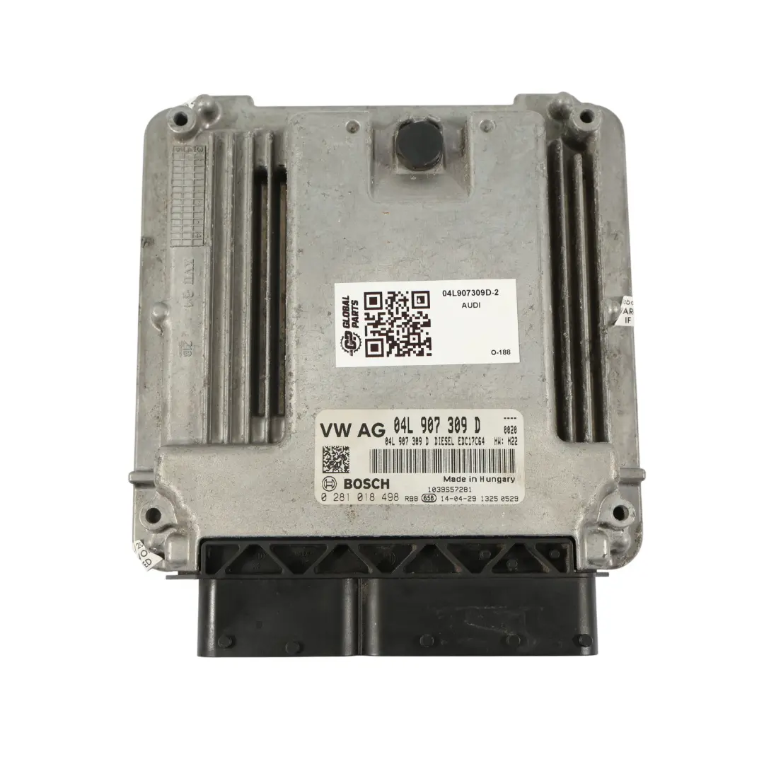 VW Golf VII 2.0 TDI CRLB 150HP Sterownik Silnika Kit ECU Manual - SKU 04L907309D-2 - Numer Części 04L907309D