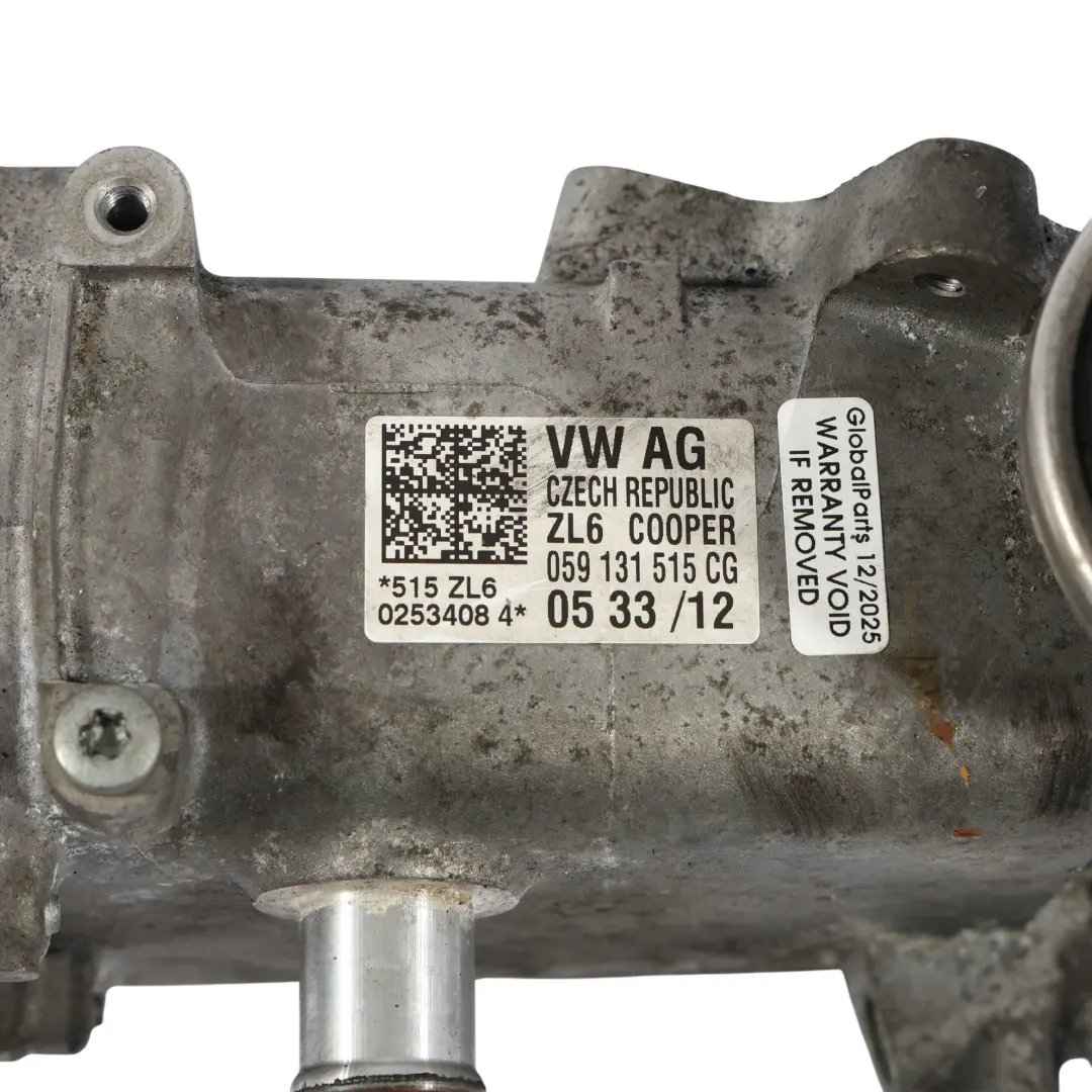 Audi A6 C7 A4 B8 3.0 TDI Diesel Engine EGR Valve Exhaust Cooler - SKU 059131515CG-1 - Part number 059131515CG