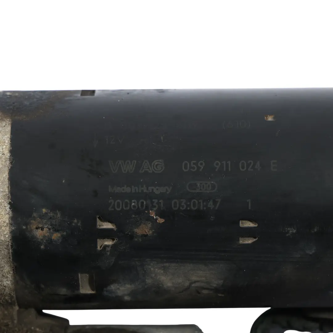 MK2 3.0 TDI Diesel Rozrusznik Sterter do Audi Q7 4L VW Touareg o numerze 059911024E Audi Q7 4L VW Touareg MK2 3.0 TDI Diesel Rozrusznik Sterter - SKU 059911024E - Numer Części 059911024E