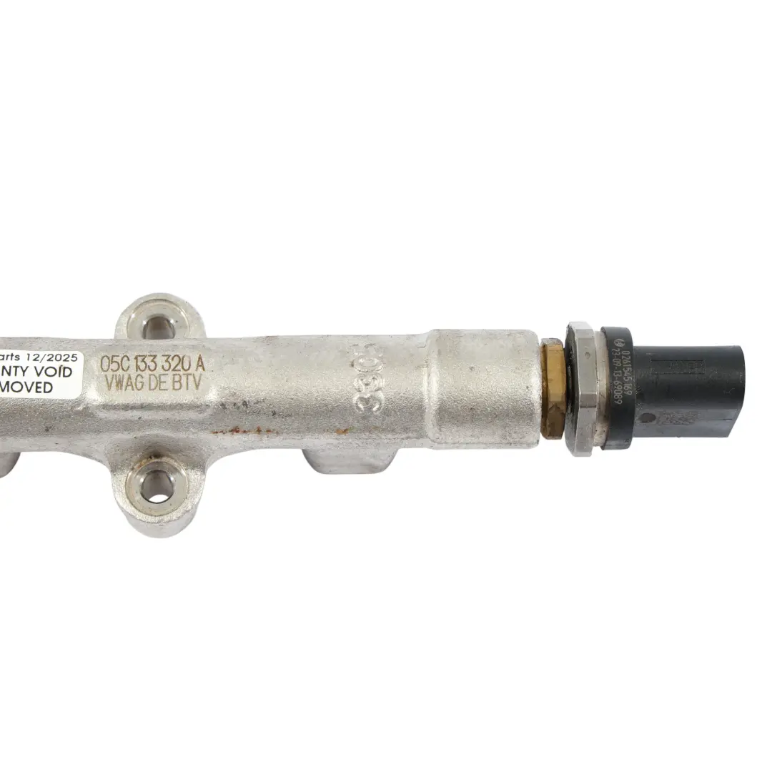 Audi A1 Mk2 VW Volkswagen Golf Mk8 DLAA Petrol Fuel Injection Rail - SKU 05C133320A - Part number 05C133320A