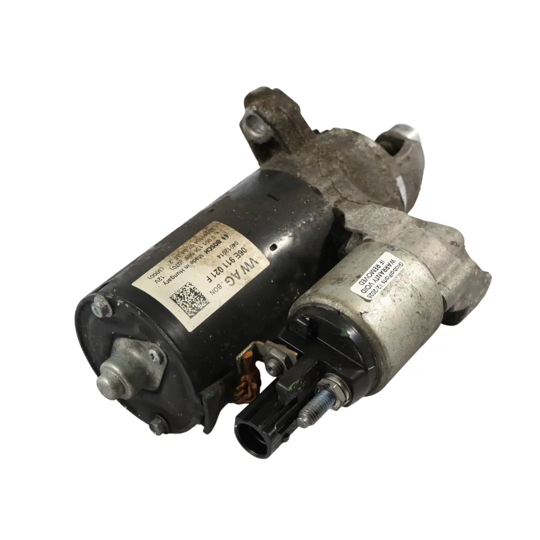 Starter Motor 3.0 TFSI Petrol to Audi A5 8T A6 C7 Engine with Part number 06E911021F Audi A5 8T A6 C7 Engine Starter Motor 3.0 TFSI Petrol - SKU 06E911021F - Part number 06E911021F