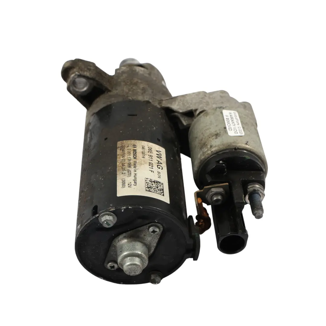 Audi A5 8T A6 C7 Motor Anlasser 3.0 TFSI Benzin - SKU 06E911021F - Teilenummer 06E911021F