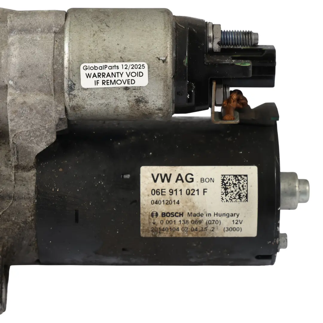 Silnik Rozrusznik 3.0 TFSI Benzyna do Audi A5 8T A6 C7 o numerze 06E911021F Audi A5 8T A6 C7 Silnik Rozrusznik 3.0 TFSI Benzyna - SKU 06E911021F - Numer Części 06E911021F