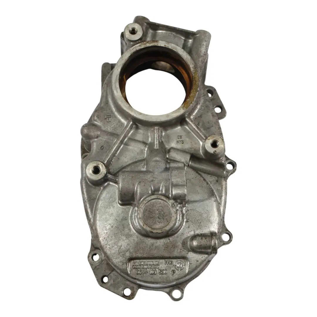 Timing Case Housing Cover 2.0 TFSI to Audi A3 8P A4 B7 Petrol Engine with Part number 06F103107G Audi A3 8P A4 B7 Petrol Engine Timing Case Housing Cover 2.0 TFSI - SKU 06F103107G - Part number 06F103107G