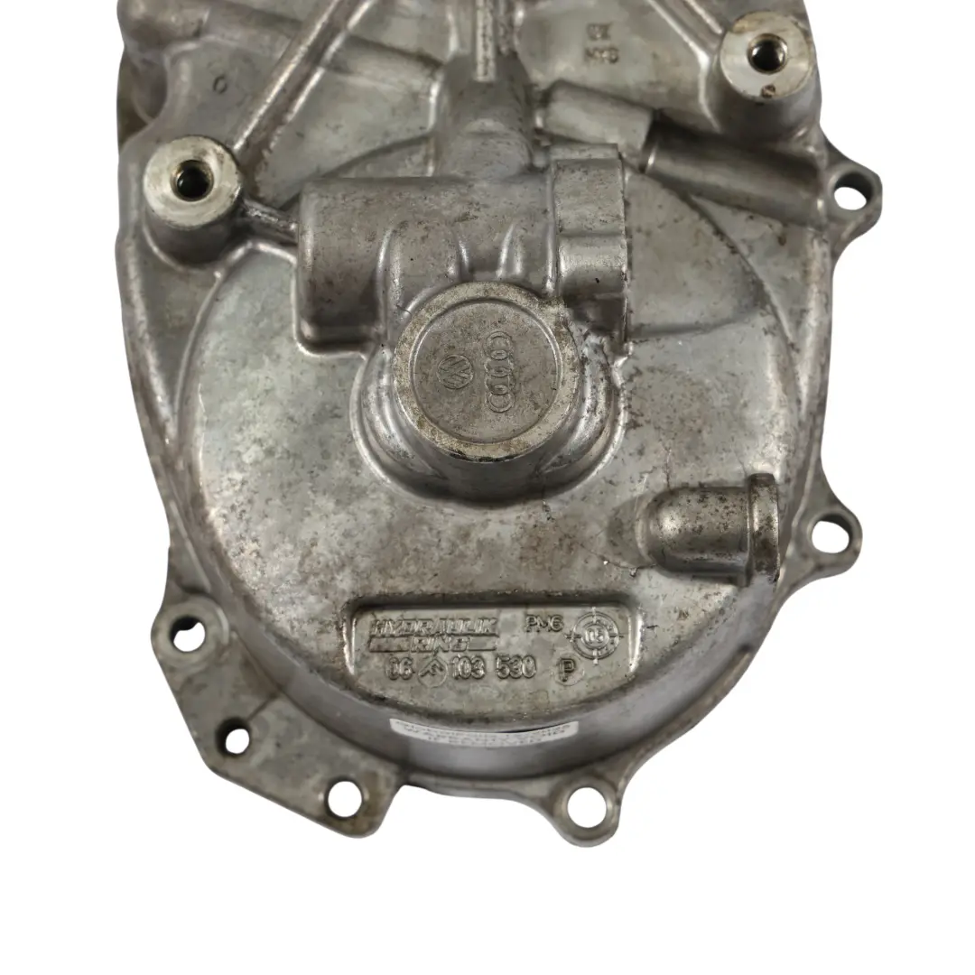 Audi A3 8P A4 B7 Tapa De La Caja Distribución Motor Gasolina 2.0 TFSI - SKU 06F103107G - Número de pieza 06F103107G